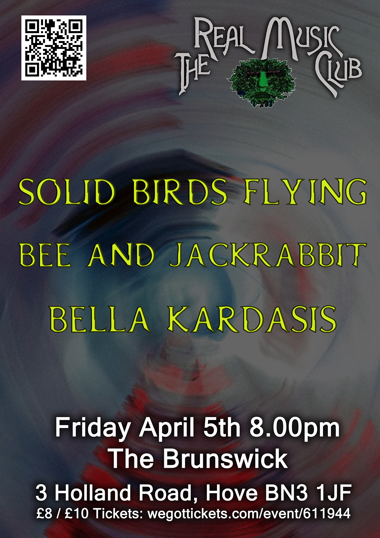 Solid Birds Flying, Bee and Jackrabbit, Bella Kardasis - 5th April 2024